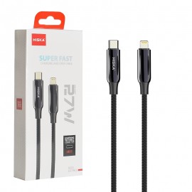 کابل تایپ سی به آیفون (Type-C to Lightning) هیسکا (HISKA) طول 1.8 متر مدل LX-16CL