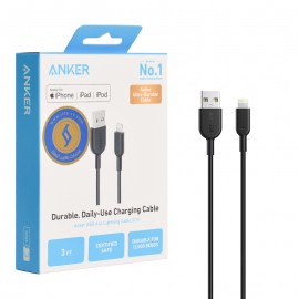 کابل آیفون (Lightning) انکر (Anker) طول 0.9 متر مدل A8432H12 گارانتی ایستا