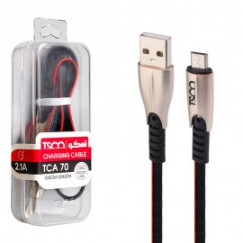 کابل اندروید (MicroUSB) تسکو (TSCO) طول 1 متر مدل TCA 70