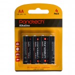 باتری قلمی پاناتک (Panatech) مدل Alkaline LR6 AA (کارتی 4 تایی)