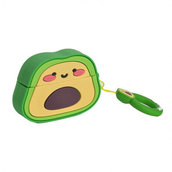 کاور کیس ایرپاد سیلیکونی Airpods Pro 2 طرح Avocado