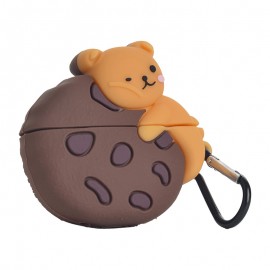 کاور کیس ایرپاد سیلیکونی Airpods Pro 2 طرح Bear Teddy