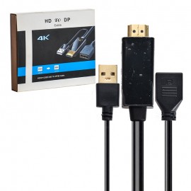 کابل HDMI To DISPLAY PORT مدل 4K30