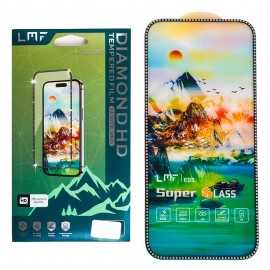 گلس LMF نگین دار Diamond HD مناسب برای گوشی مدل iPhone 16ProMax