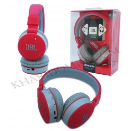 هدفون بلوتوث رم خور JBL مدل MS-881C ( رنگ قرمز )