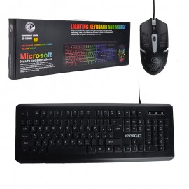 کیبورد و موس گیمینگ سیم دار ایکس پی (XP) مدل XP-11300N