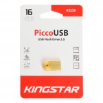 فلش کینگ استار (KINGSTAR) مدل 16GB Picco KS239 طلایی