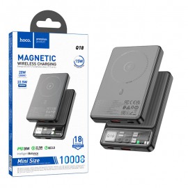 پاوربانک بی سیم هوکو (hoco) مدل Q18 ظرفیت 10000mAh