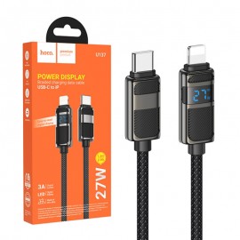 کابل تایپ سی به آیفون (Type-C to Lightning) هوکو (hoco) طول 1.2 متر مدل U137