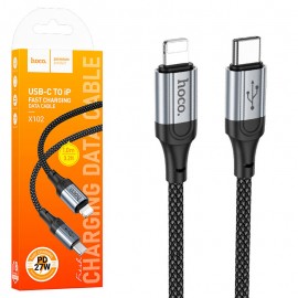کابل تایپ سی به آیفون (Type-C to Lightning) هوکو (hoco) طول 1 متر مدل X102