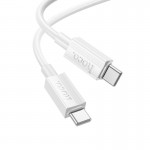 کابل تایپ سی به تایپ سی (Type-C to Type-C) هوکو (hoco) طول 1 متر مدل X107