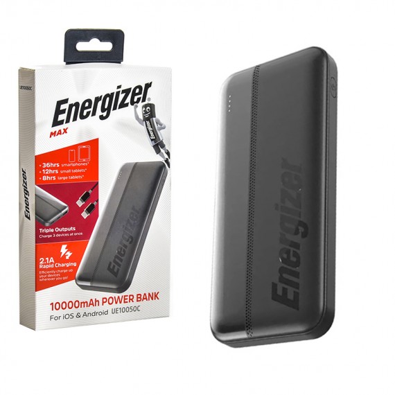 پاوربانک انرجایزر (Energizer) مدل UE10050C ظرفیت 10000mAh