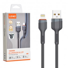 کابل آیفون (Lightning) الدینیو (LDNIO) طول 1 متر مدل LS641