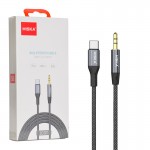 کابل تایپ سی به جک 3.5 میلی متر ( Type-C to Aux) هیسکا (HISKA) طول 1 متر مدل W45