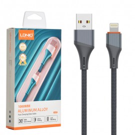 کابل آیفون (Lightning) الدینیو (LDNIO) طول 1 متر مدل LS631