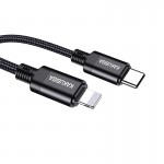 کابل تایپ سی به آیفون (Type-C to Lightning) کاکوسیگا (KAKUSIGA) طول 1 متر مدل KSC-967