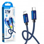 کابل تایپ سی به آیفون (Type-C to Lightning) کاکوسیگا (KAKUSIGA) طول 1 متر مدل KSC-967