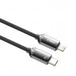 کابل تایپ سی به آیفون (Type-C TO Lightning) هیسکا (HISKA) طول 1 متر مدل LX-801CL