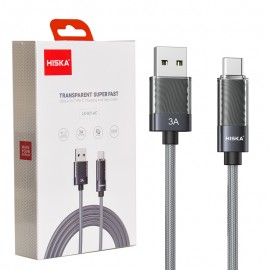 کابل تایپ سی (Type-C) هیسکا (HISKA) طول 1 متر مدل LX-821AC