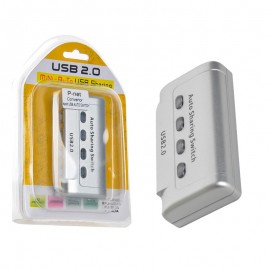 USB سوئیچ 4 پورت اتوماتیک پی نت (P-net) مدل FJ-U04S