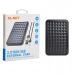 باکس هارد 2.5 اینچی اکسترنال HDD/SSD اس ال نت (SL-NET) مدل SL001