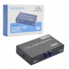 USB سوئیچ دستی 2 پورت پی نت (P-net) مدل 1A2B