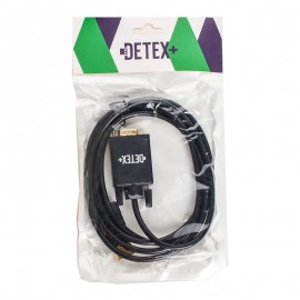 کابل تبدیل DisplayPort To VGA دیتکس پلاس (+DETEX) طول 1.8 متر