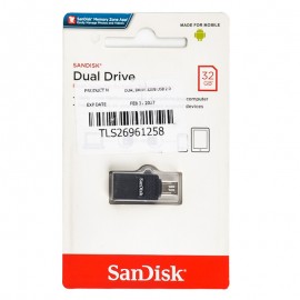 فلش سن دیسک (SanDisk) مدل 32GB Dual Drive USB OTG
