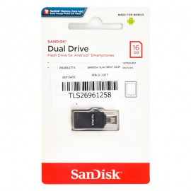 فلش سن دیسک (SanDisk) مدل 16GB Dual Drive USB OTG