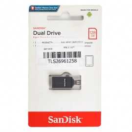 فلش سن دیسک (SanDisk) مدل 128GB Dual Drive USB OTG