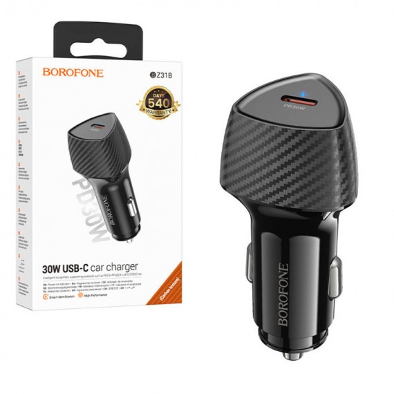شارژر فندکی 30 وات بروفون (BOROFONE) مدل BZ31B