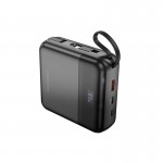 پاوربانک + دو کابل همراه بروفون (BOROFONE) مدل BJ64A ظرفیت 20000mAh