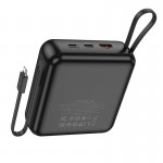 پاوربانک + دو کابل همراه بروفون (BOROFONE) مدل BJ64A ظرفیت 20000mAh