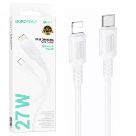 کابل تایپ سی به آیفون (Type-C to Lightning) بروفون (BOROFONE) طول 1 متر مدل BX111
