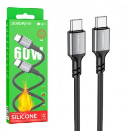 کابل تایپ سی به تایپ سی (Type-C To Type-C) بروفون (BOROFONE) طول 1 متر مدل BX83