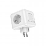 چند راهی برق + چهار پورت USB بروفون (BOROFONE) مدل BAC11