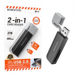 رم ریدر USB2.0 بروفون (BOROFONE) مدل DH9