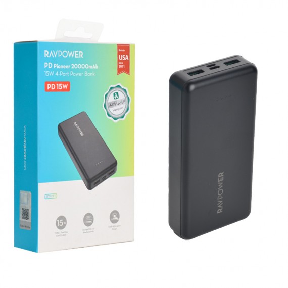 پاوربانک راوپاور (RAVPOWER) مدل RP-PB1216 ظرفیت 20000mAh