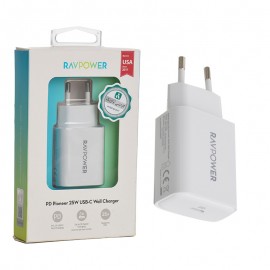 کلگی شارژر 25 وات راوپاور (RAVPOWER) مدل RP-PC156