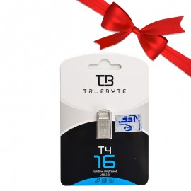 بسته 1+10 فلش تروبایت (TRUEBYTE) مدل 16GB T4 (یک عدد هدیه)
