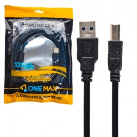کابل پرینتر USB 2.0 وان مکس (ONE MAX) طول 5 متر