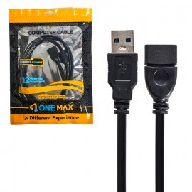 کابل افزایش طول USB 2.0 وان مکس (ONE MAX) طول 1.5 متر