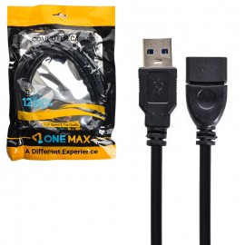 کابل افزایش طول USB 2.0 وان مکس (ONE MAX) طول 3 متر