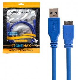 کابل هارد اکسترنال USB 3.0 وان مکس (ONE MAX) طول 1 متر
