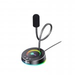 میکروفن رومیزی مولتی مدیا RGB دار لکو (Lecoo) مدل MC01S