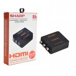 تبدیل AV To HDMI شارپ (SHARP)