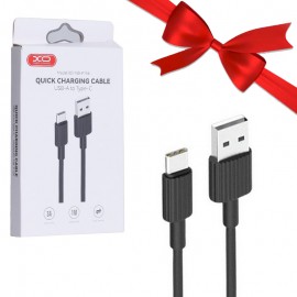 بسته 1+10 کابل تایپ سی (Type-C) ایکس او (XO) طول 1 متر مدل XO-NB-P156 (یک عدد هدیه)