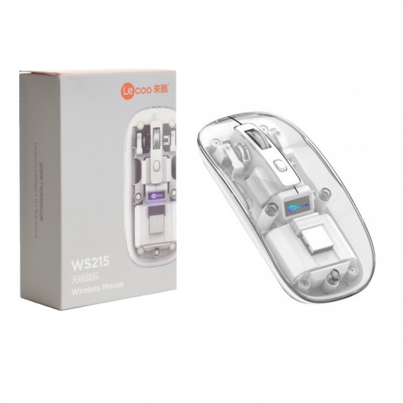 موس بی سیم لکو (Lecoo) مدل WS215 سفید