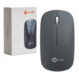 موس بی سیم لکو (Lecoo) اورجینال مدل WS214 خاکستری