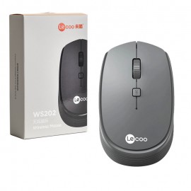 موس بی سیم لکو (Lecoo) اورجینال مدل WS202 خاکستری
